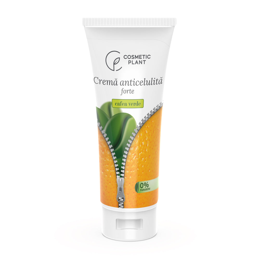 Cremă anticelulită FORTE cu extract de cafea verde - 200 ml