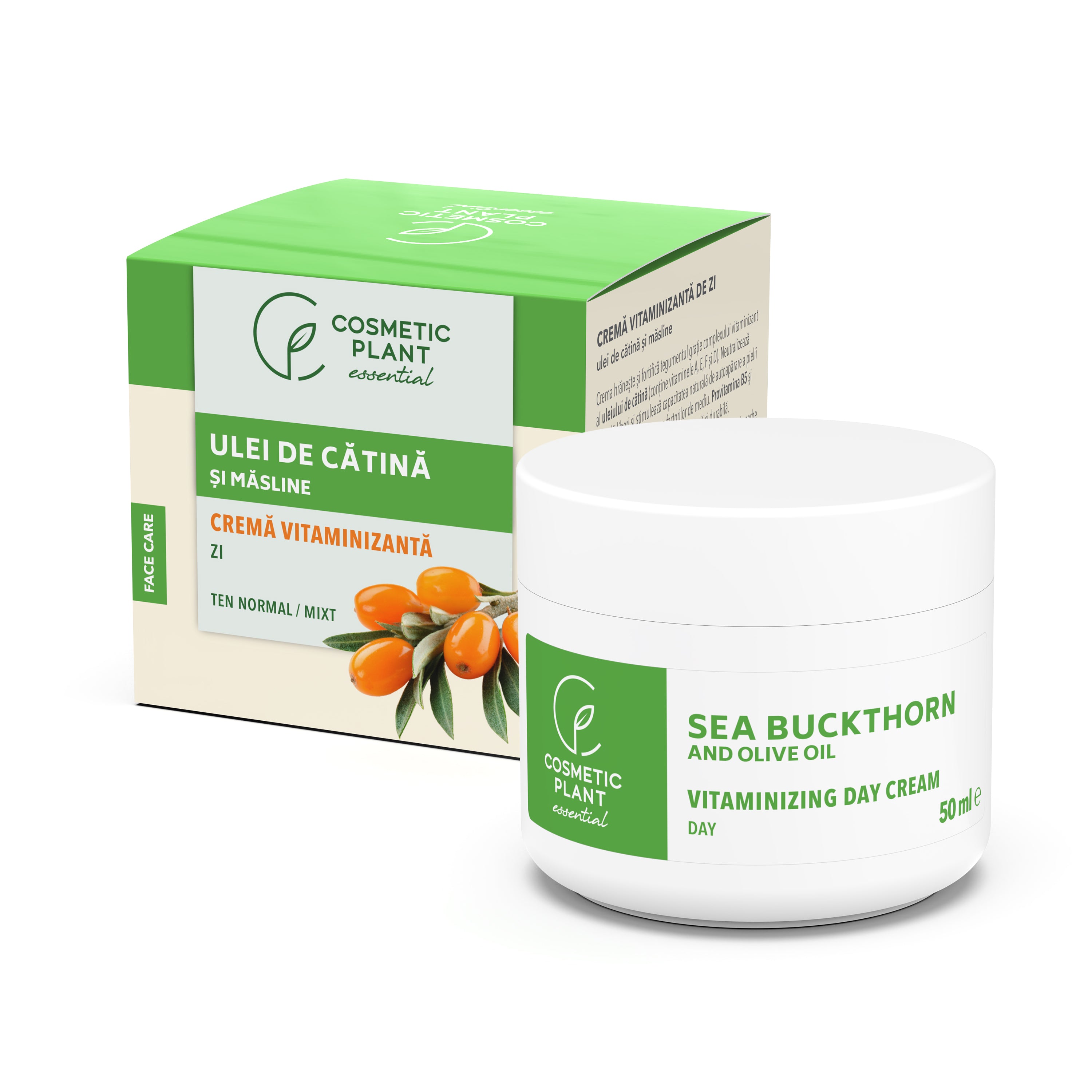 Creme vitaminizante | Cremă vitaminizantă de zi cu ulei de cătină