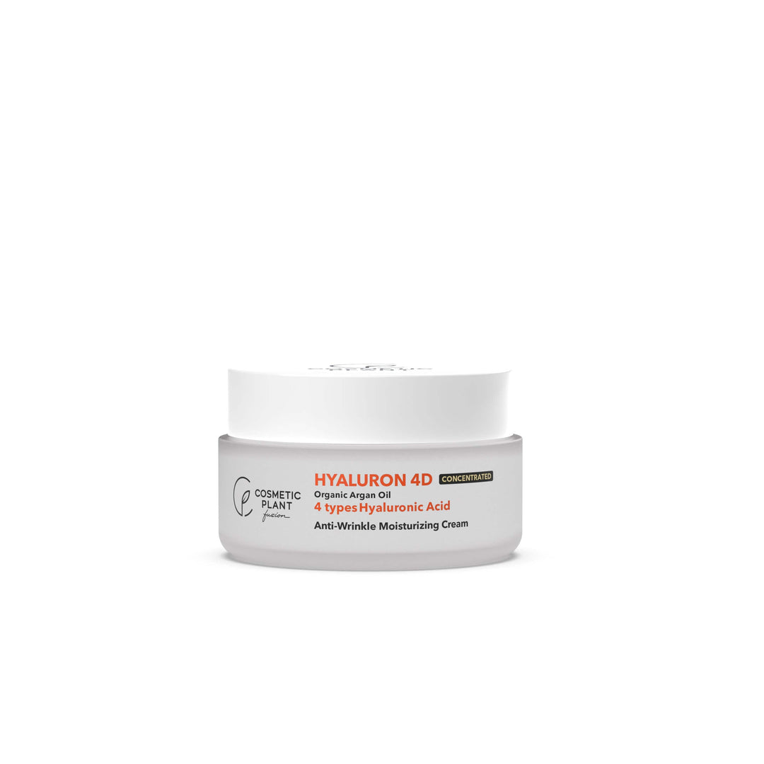 HYALURON 4D - Cremă antirid hidratantă cu acid hialuronic 4D & ulei de argan organic