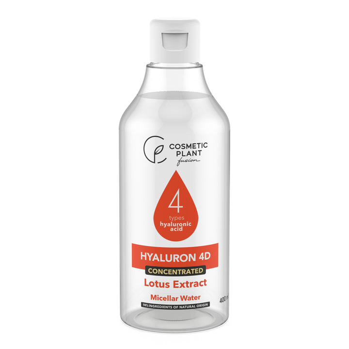 HYALURON 4D - Apă micelară 3 în 1 cu acid hialuronic 4D & extract de lotus
