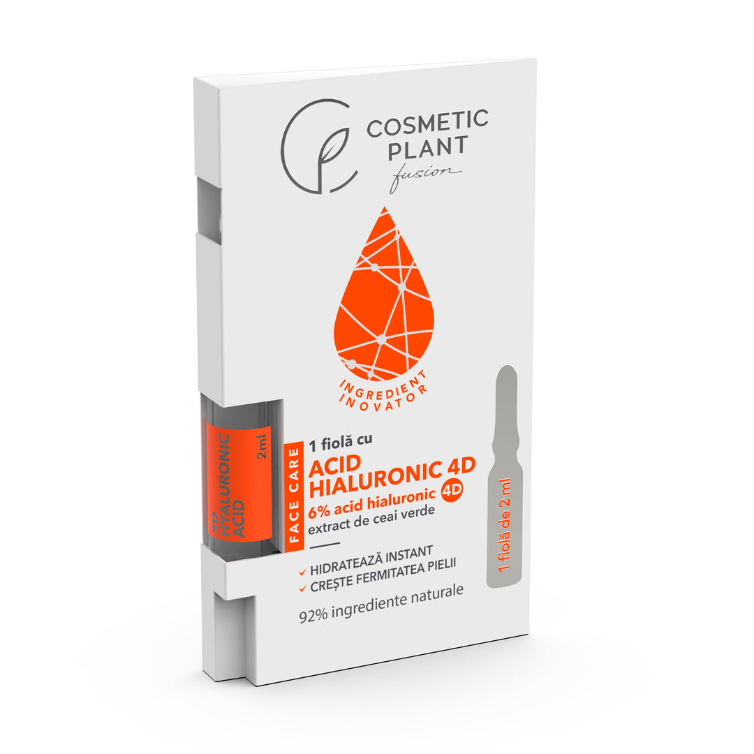 Fiola cu 6% acid hialuronic 4D, 1 x 2 ml