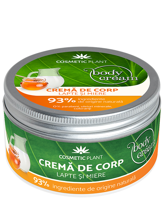 Cremă corp cu lapte & miere