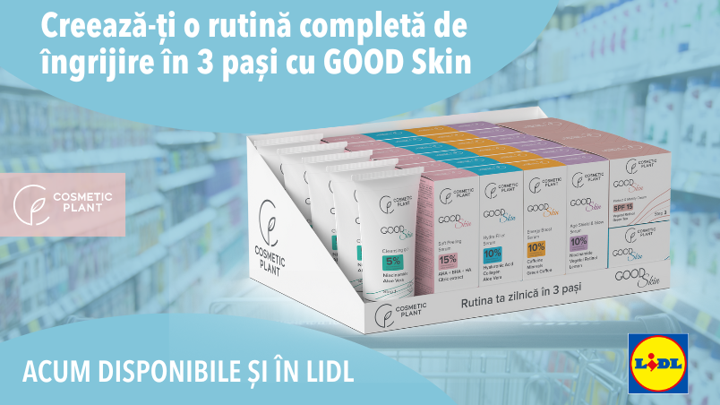 GOOD Skin acum și în Lidl