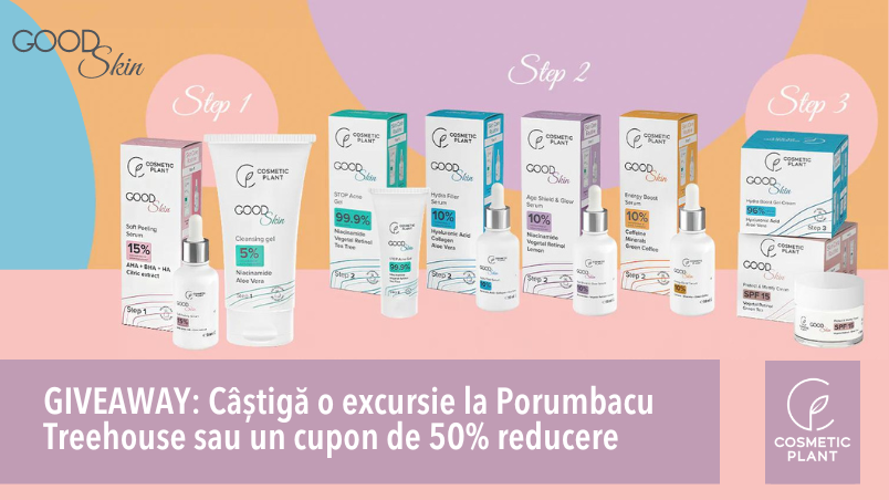 [Giveaway] Spune-ne despre experiența ta GOOD Skin și noi te premiem