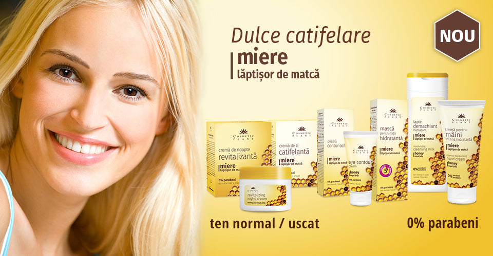 Cosmetic Plant lansează gama Miere şi lăptişor de matcă