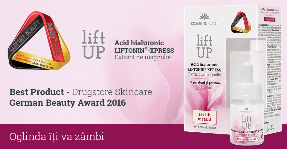 Cosmetic Plant câștigă premiul Best Drugstore Skincare Product la competiția German Beauty Award 2016