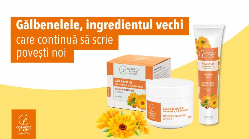 Gălbenelele - ingredientul vechi care continuă să scrie povești noi în skincare