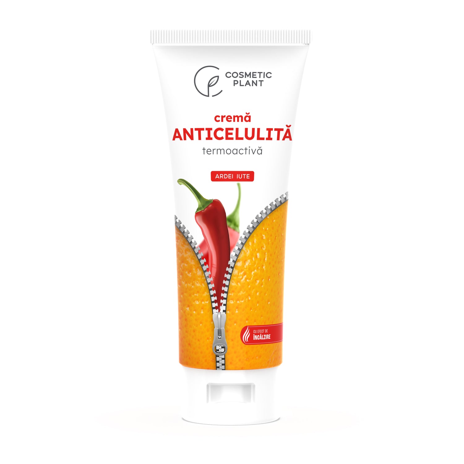 Cremă anticelulită termoactivă cu extract de ardei iute și Cafeisilan C2 - 200 ml