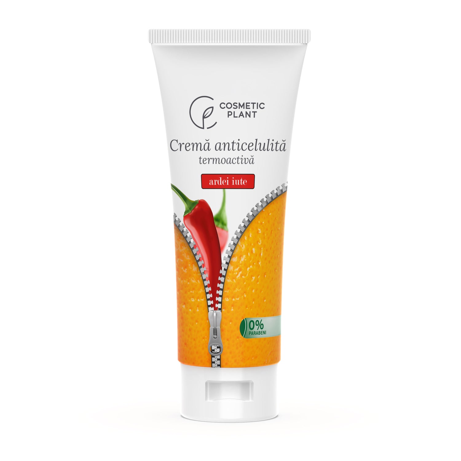 Cremă anticelulită termoactivă cu extract de ardei iute și Cafeisilan C2 - 200 ml