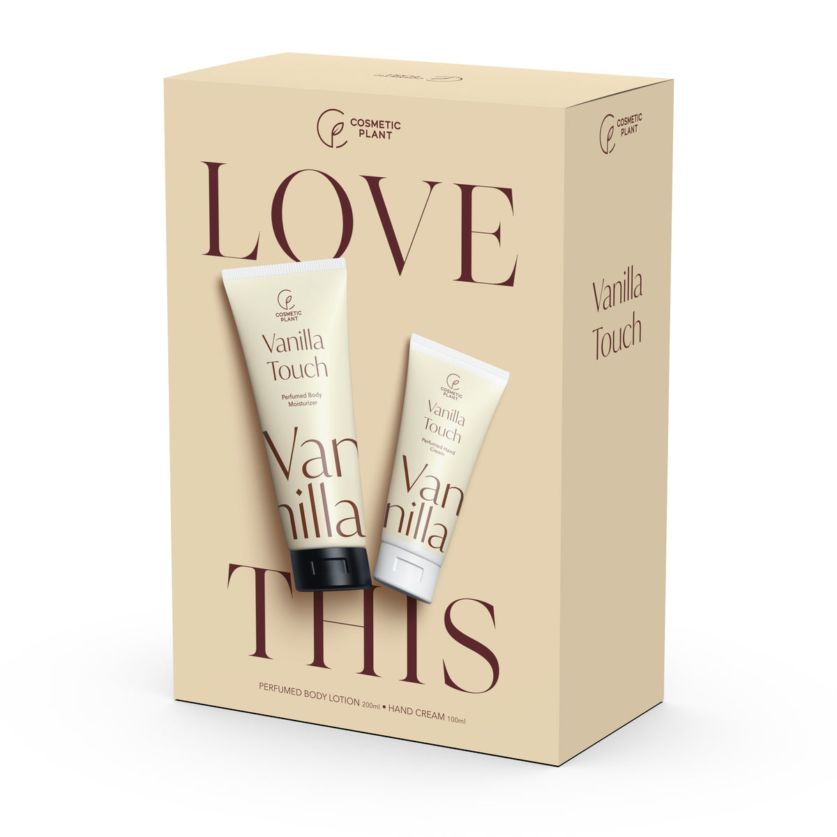 Set cadou Vanilla Touch - Perfumed Body Moisturizer 200 ml + Perfumed Hand Cream 100 ml