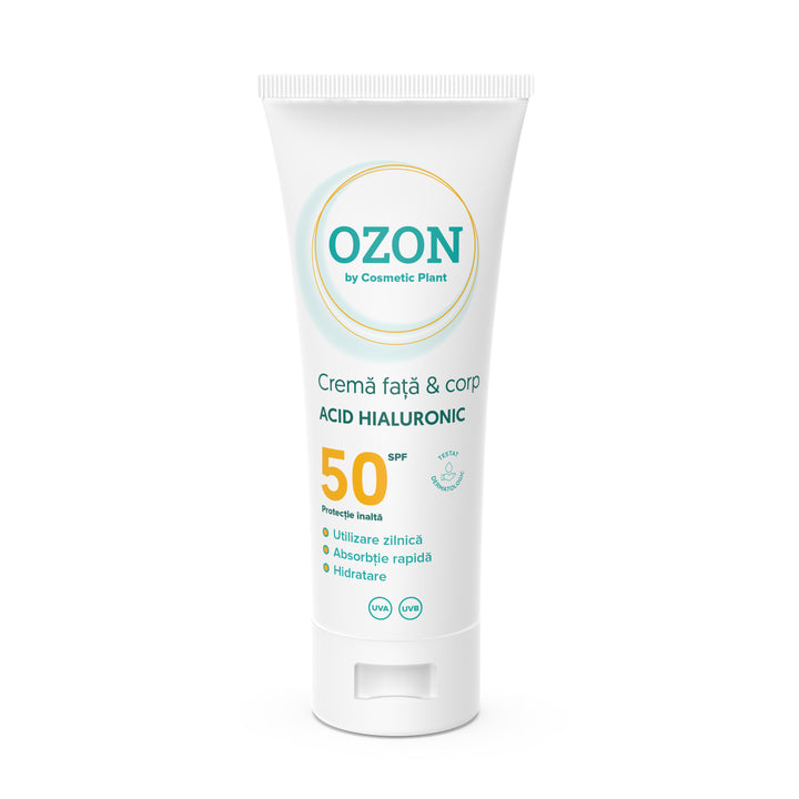 OZON - Cremă față & corp Acid hialuronic SPF 50