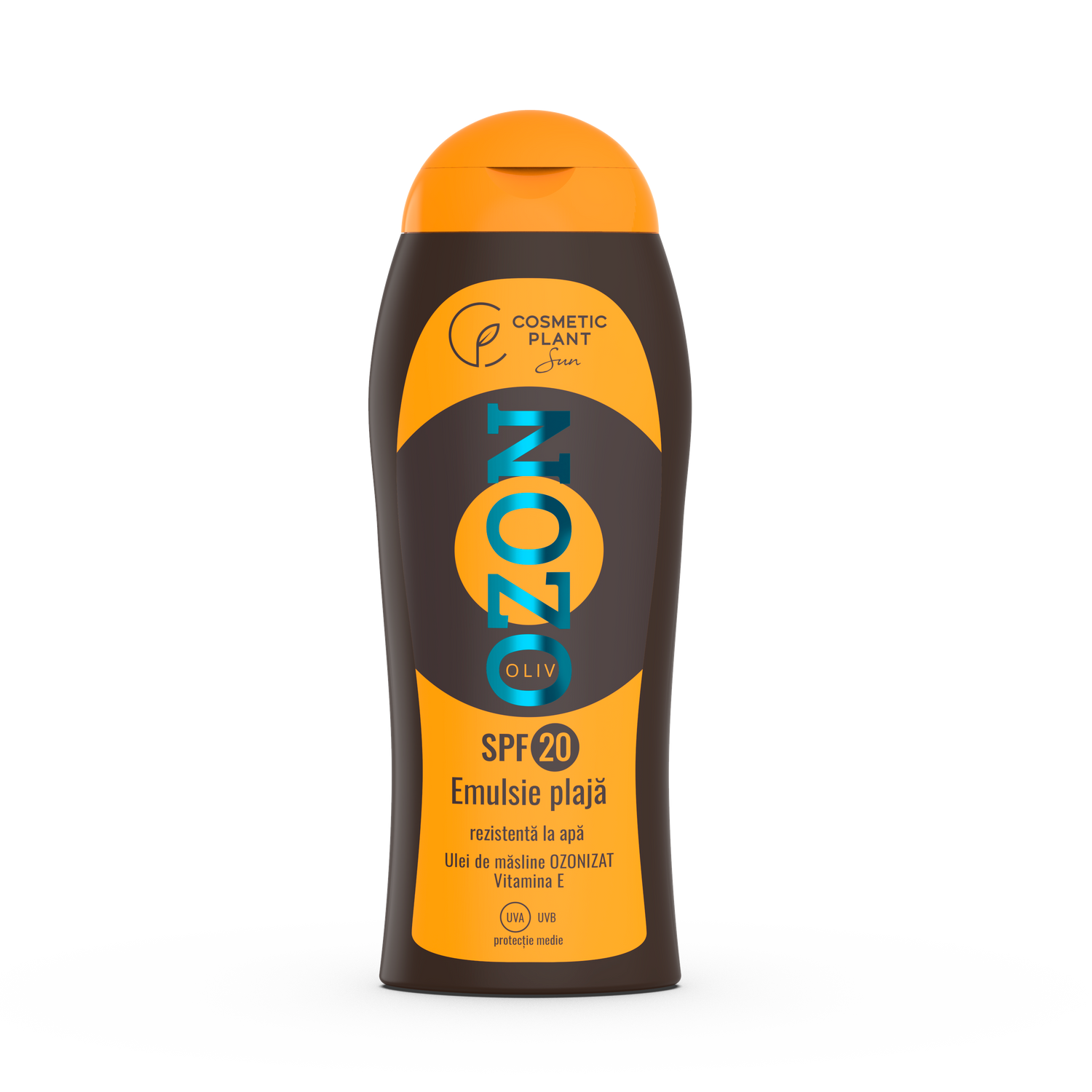 🎁 Emulsie plajă OZON SPF20 rezistentă la apă cu ulei de măsline ozonizat
