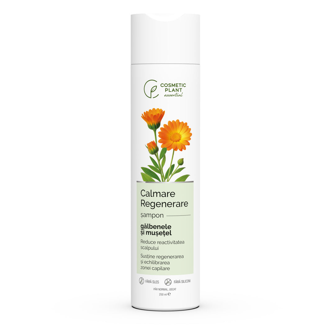Șampon cu Gălbenele și Mușețel - Calmare & Regenerare