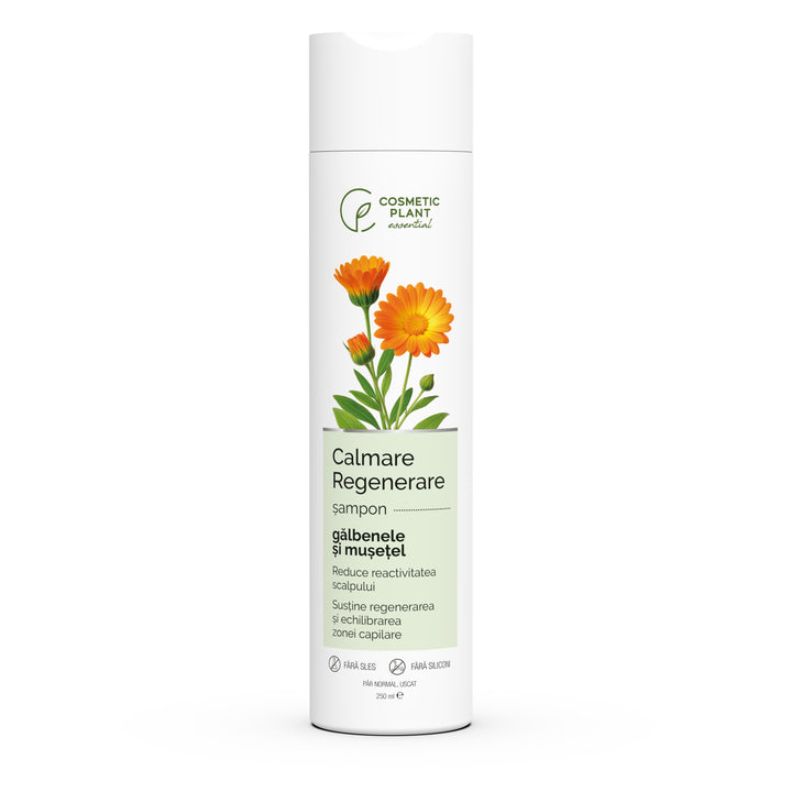 Șampon cu Gălbenele și Mușețel - Calmare & Regenerare