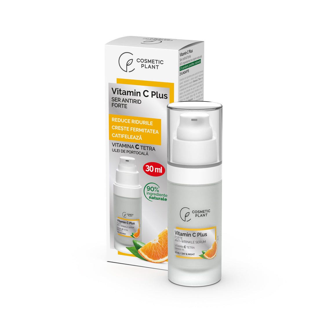 Ser antirid forte Vitamin C Plus 30 ml cu Vitamina C Tetra