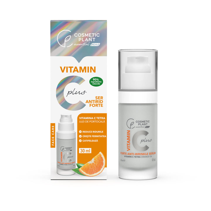 Ser antirid forte Vitamin C Plus 30 ml cu Vitamina C Tetra