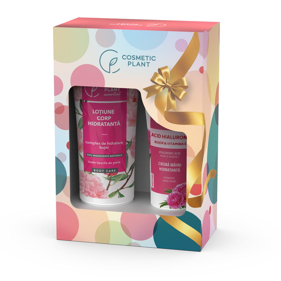Set Body Care BUJOR - Loțiune corp hidratantă 200 ml + Cremă mâini hidratantă 100 ml
