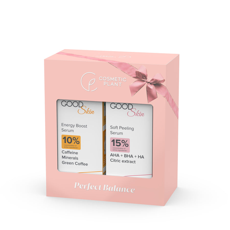 Set Perfect Balance GOOD Skin - Energy Boost Serum 30 ml + Soft Peeling Serum 30 m