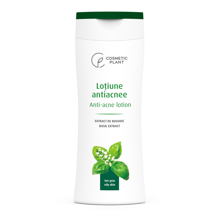 Loțiune antiacnee cu extract de busuioc