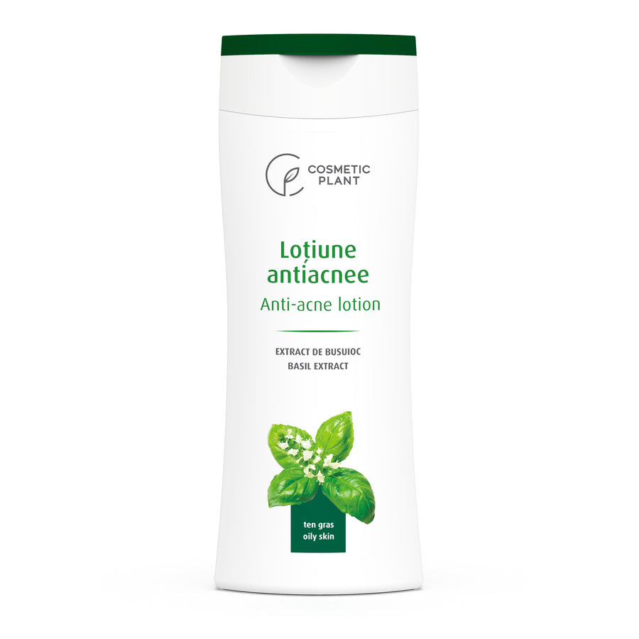 Loțiune antiacnee cu extract de busuioc