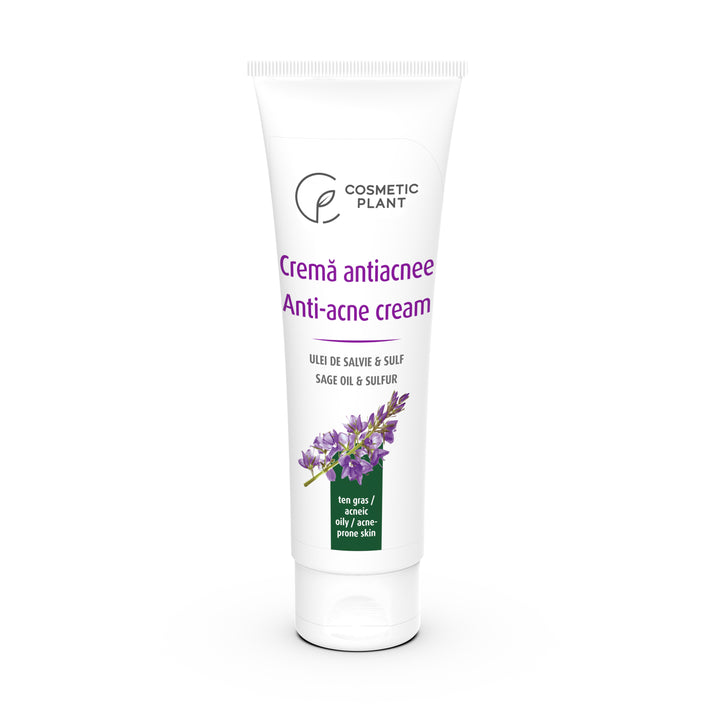 Cremă antiacnee cu salvie – 50 ml