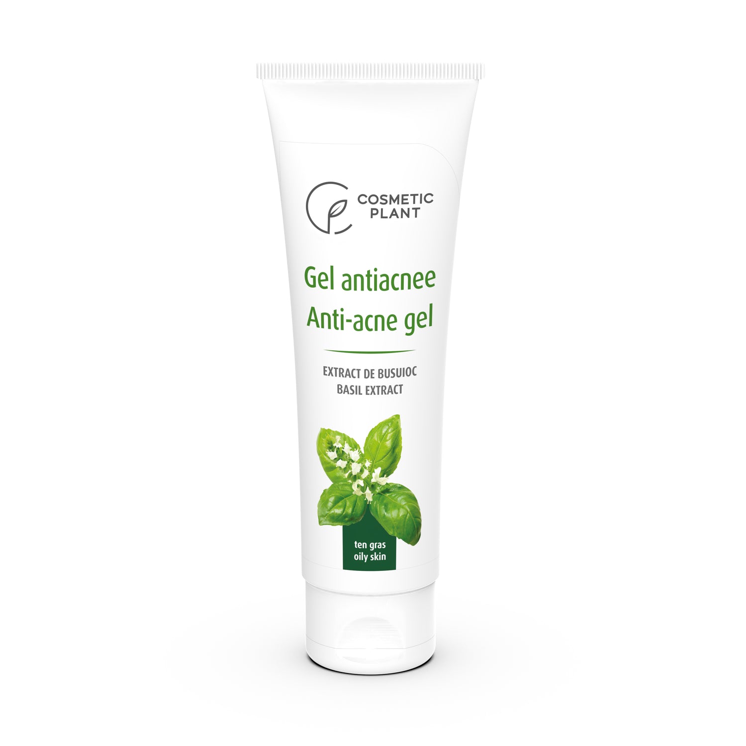 Gel antiacnee cu extract de busuioc – 50 ml