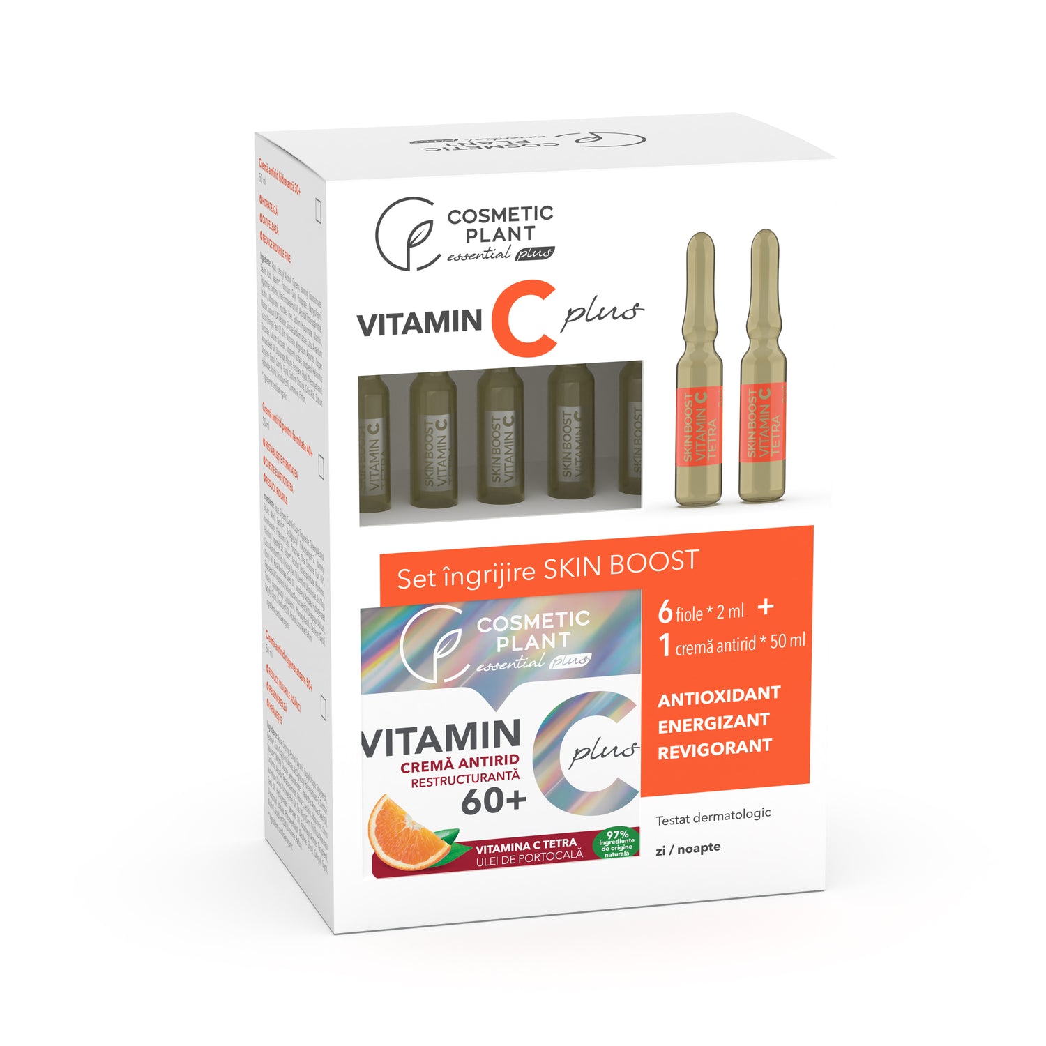 Set îngrijire Skin Boost 60+ cu Vitamina C Tetra