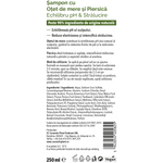 Sampon Cosmetic Plant Otet de Mere si piersica - eticheta produs