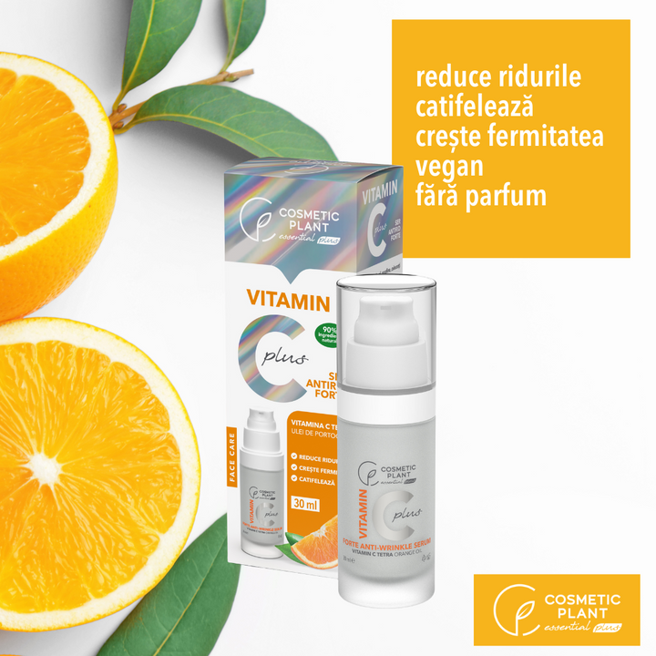 Ser antirid forte Vitamin C Plus 30 ml cu Vitamina C Tetra