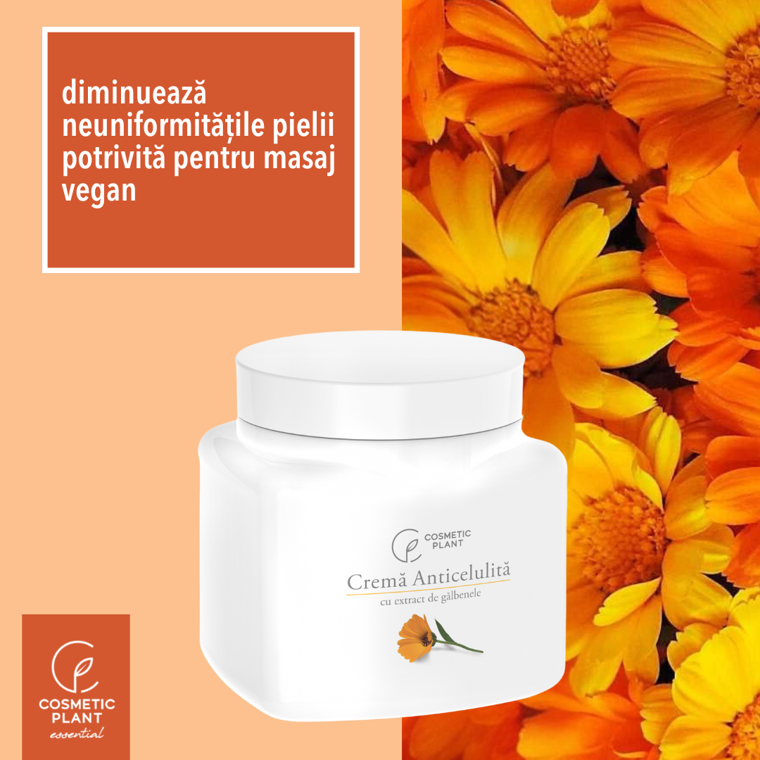 Cremă anticelulită cu extract de gălbenele (500 ml)