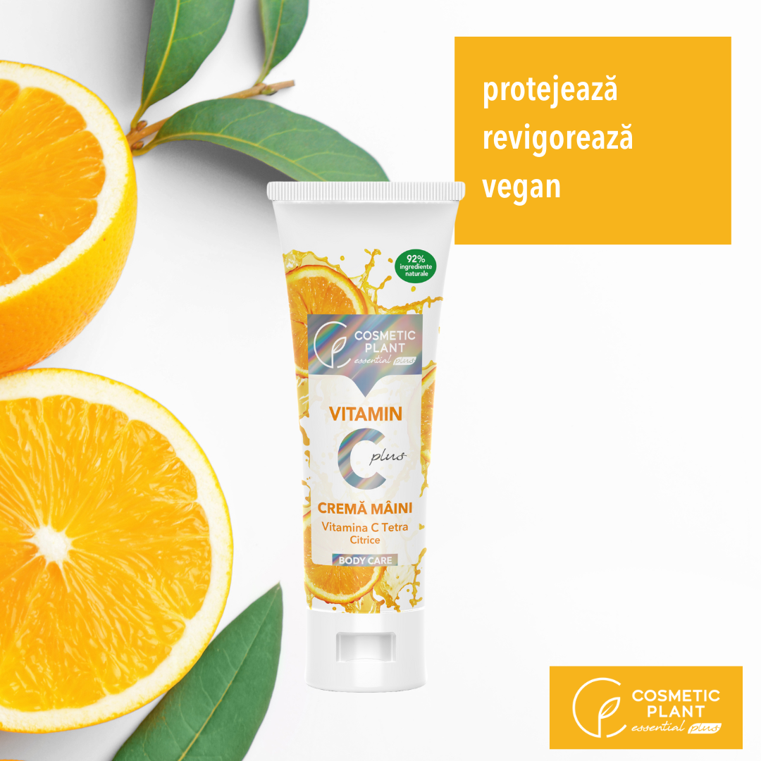 Cremă de mâini Vitamin C Plus cu Vitamina C Tetra