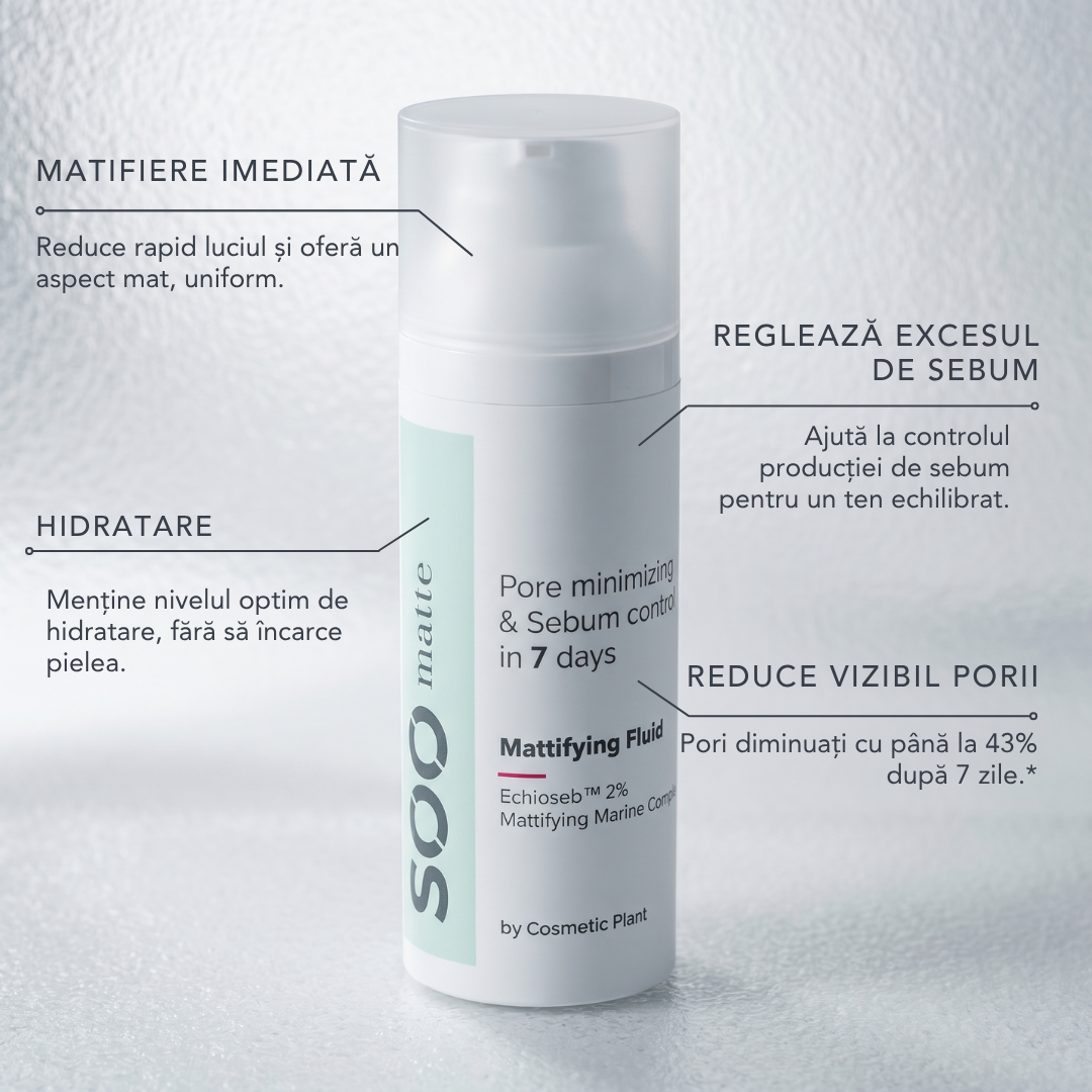 Produs SOO Matte by Cosmetic Plant postare Instagram