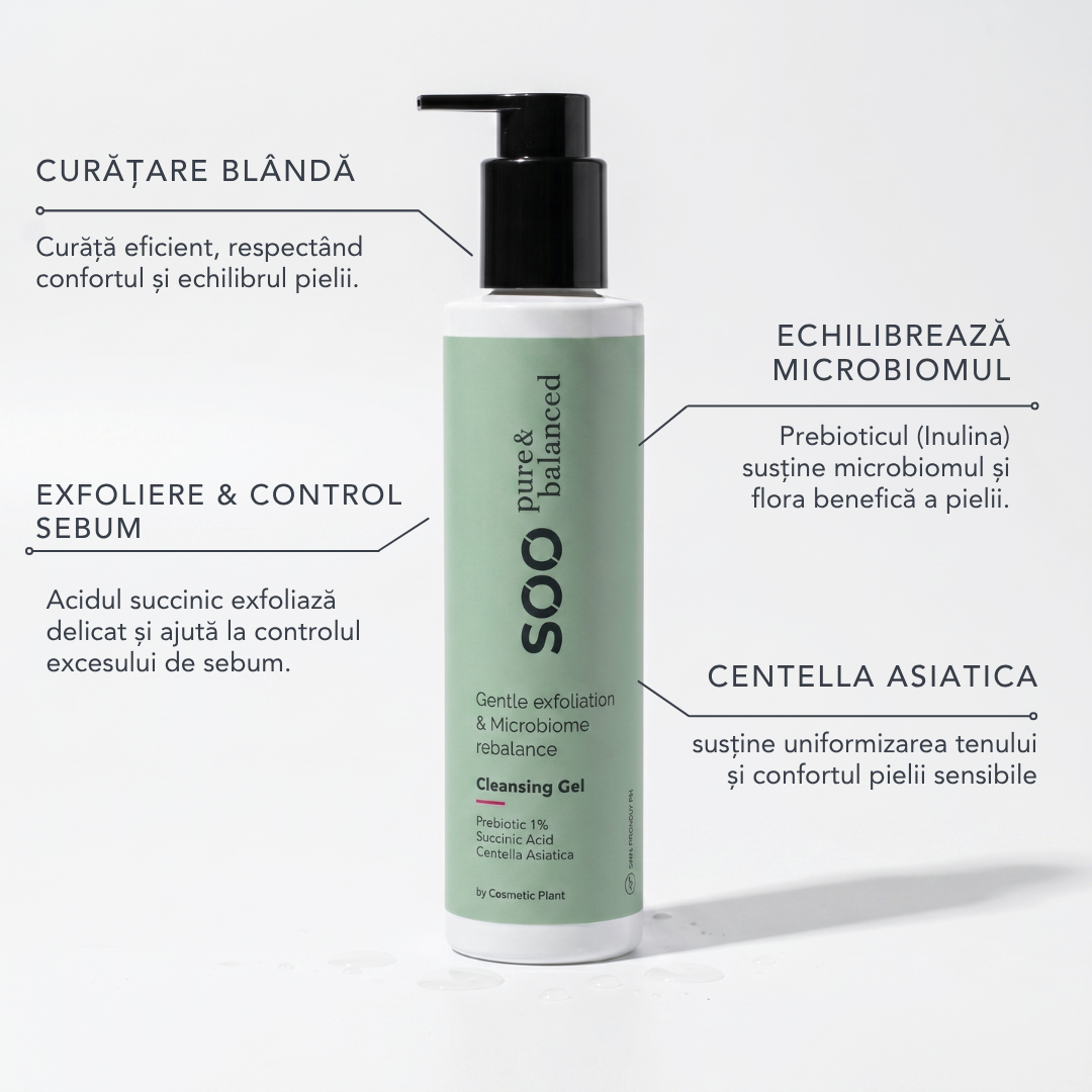 Produs SOO Pure & Balanced by Cosmetic Plant postare Instagram