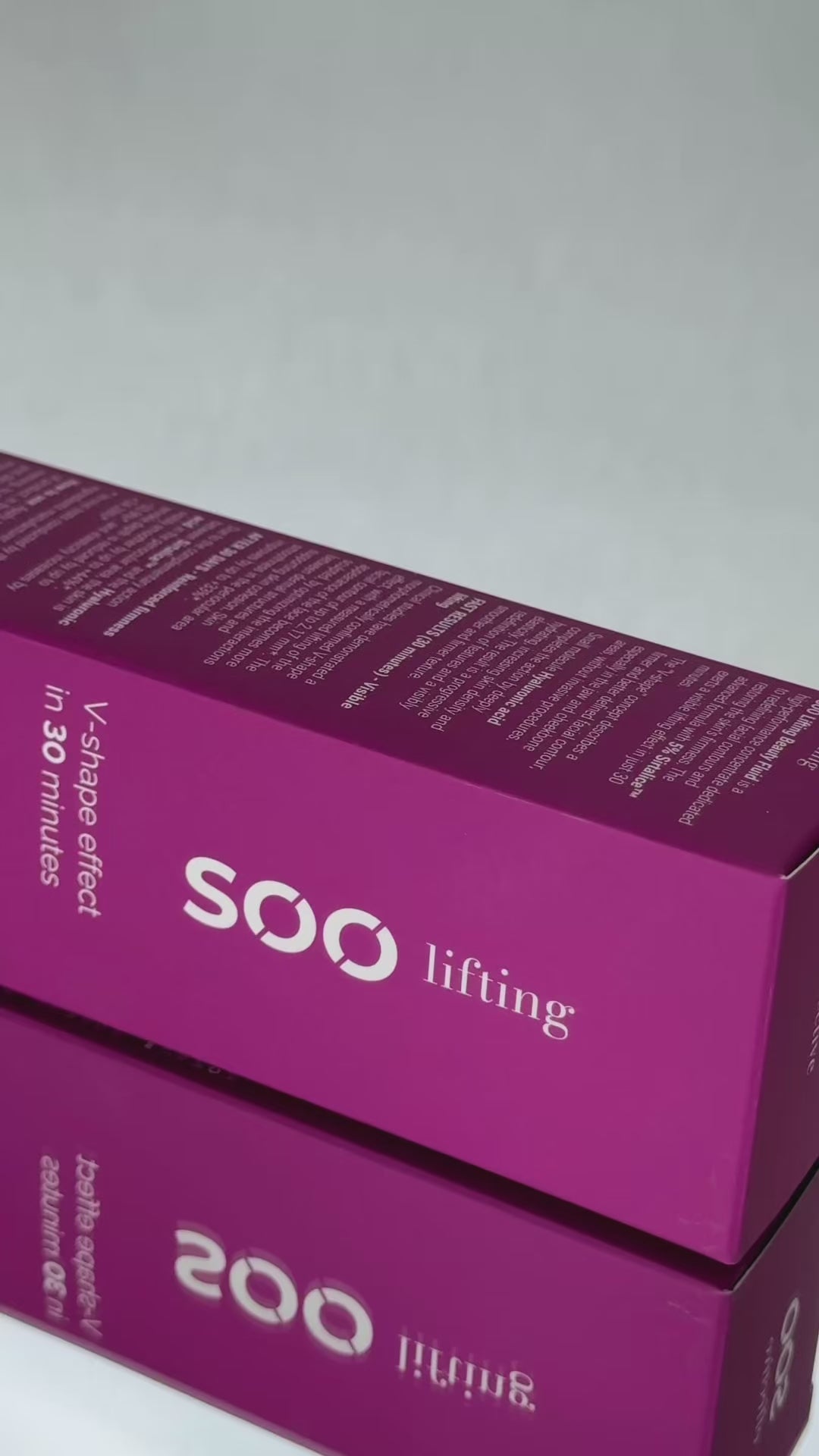 SOO Lifting – Fluid cu Efect de Lifting – ser facial – video