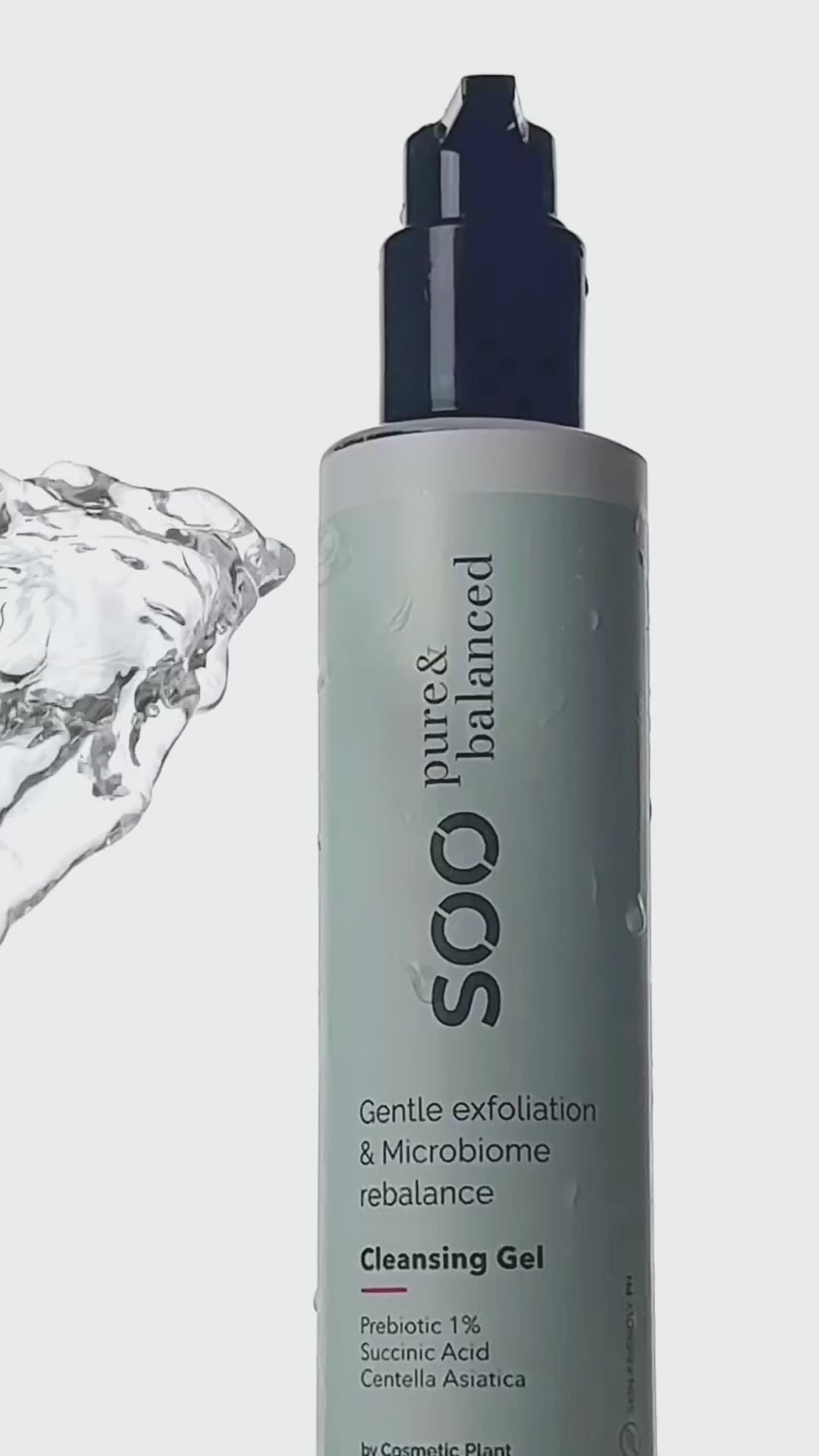 SOO  PURE AND BALANCED–  Gel de Curățare – video