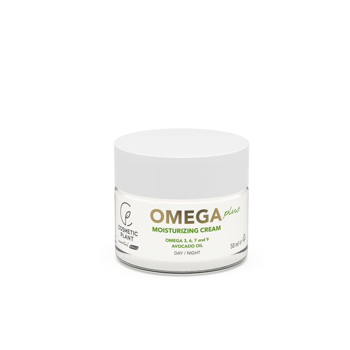 Cremă hidratantă emolientă și catifelantă OMEGA Plus cu Omega 3, 6, 7, 9 & ulei de avocado