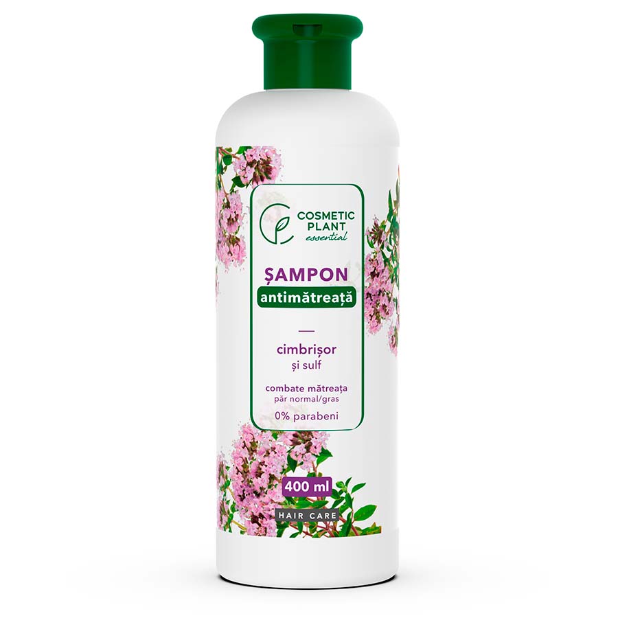 Șampon antimătreață cu cimbrișor și sulf - 400 ml