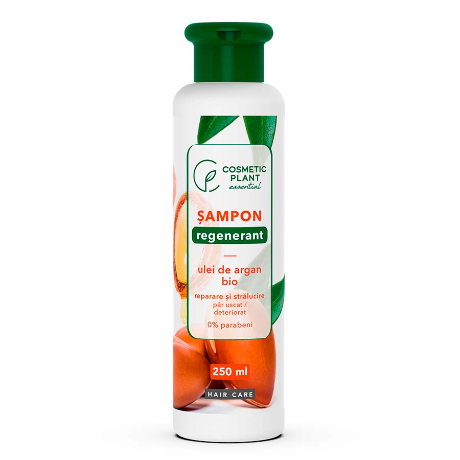 Șampon regenerant cu ulei de argan bio