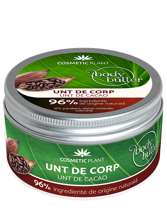 Unt de corp cu unt de cacao