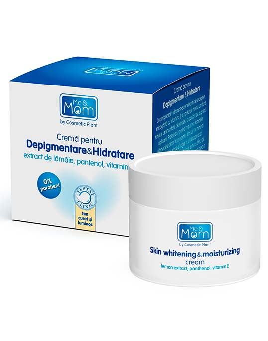 Cremă pentru depigmentare-hidratare Me&Mom